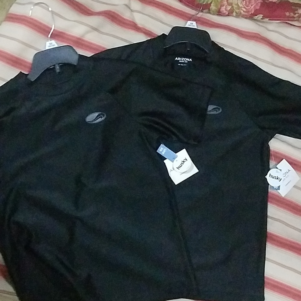 Mock Athletic Sports Swim Fitted Under Shirts